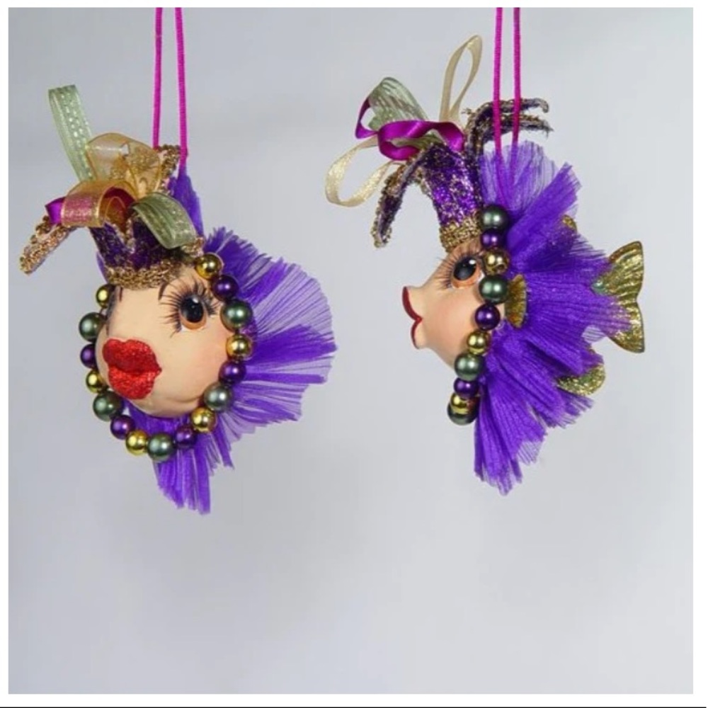ISO Jester Fish Ornament